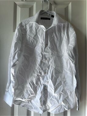 Michael Kors White Button-Front Shirt